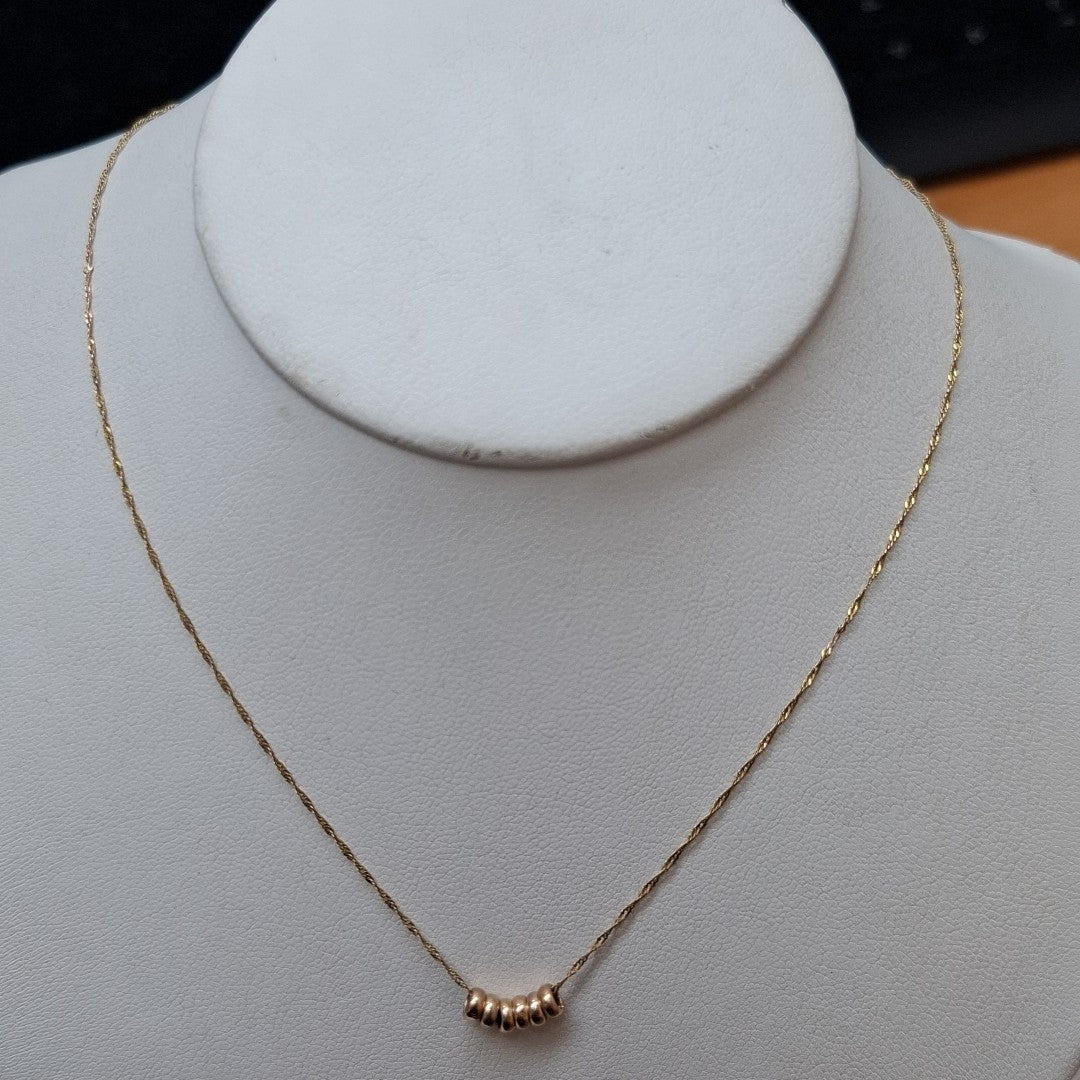 GARGANTILLA ORO 10 K 0.8 GRMS (SEMINUEVO)