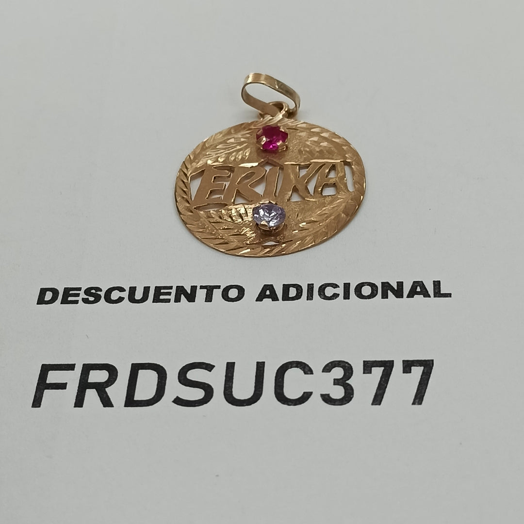 DIJE ORO 10 K 2.5 GRMS (SEMINUEVO)