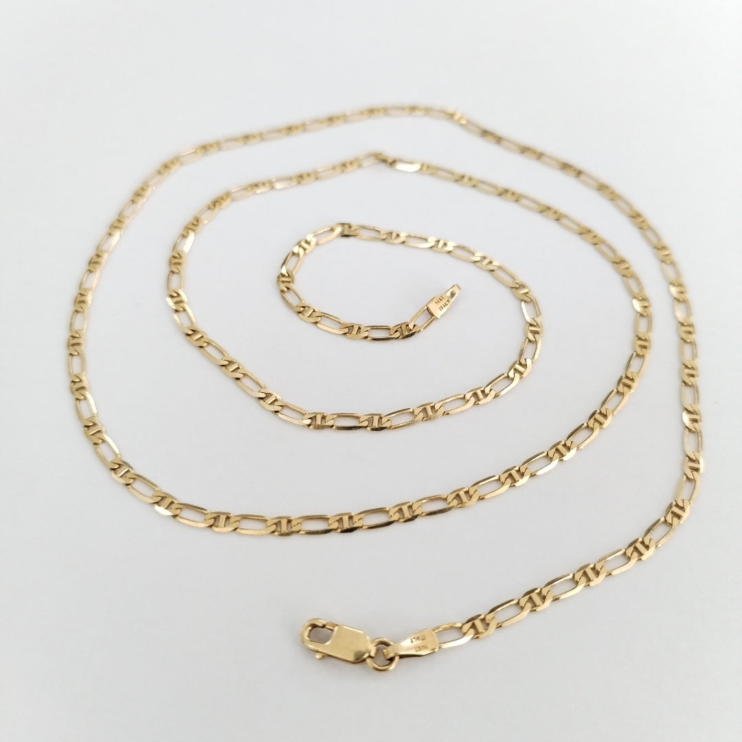 CADENA ORO 14 K 4.8 GRMS (SEMINUEVO)
