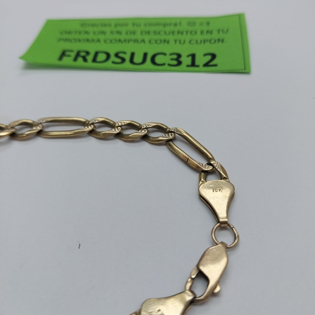PULSERA ORO 10 K 11.8 GRMS (SEMINUEVO)