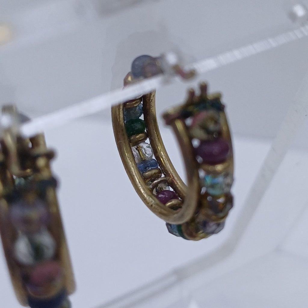ARRACADAS PAR ORO 14 K 4,90 GRMS (SEMINUEVO)