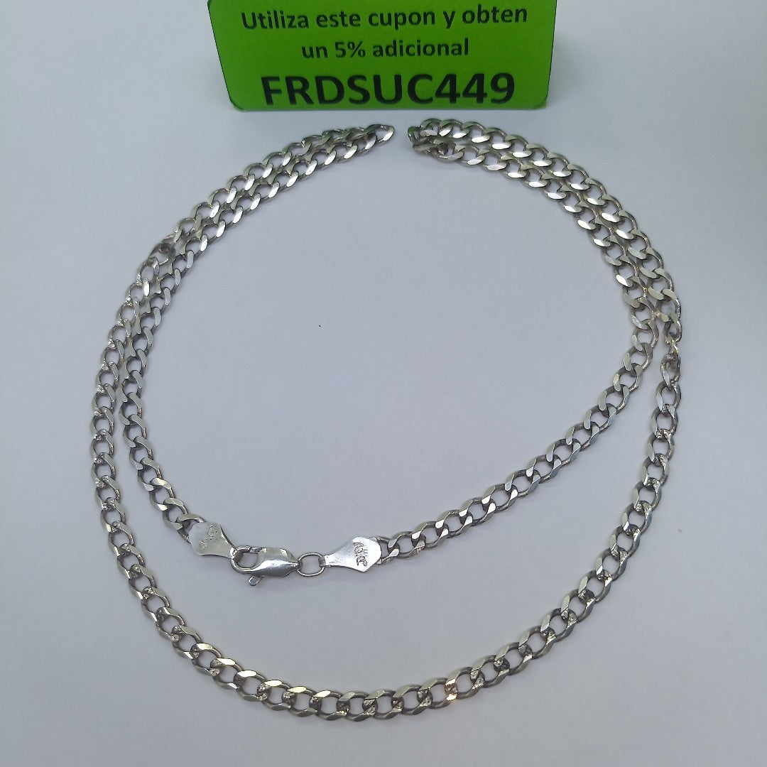 CADENA PLATA 12.6 GRMS (SEMINUEVO)