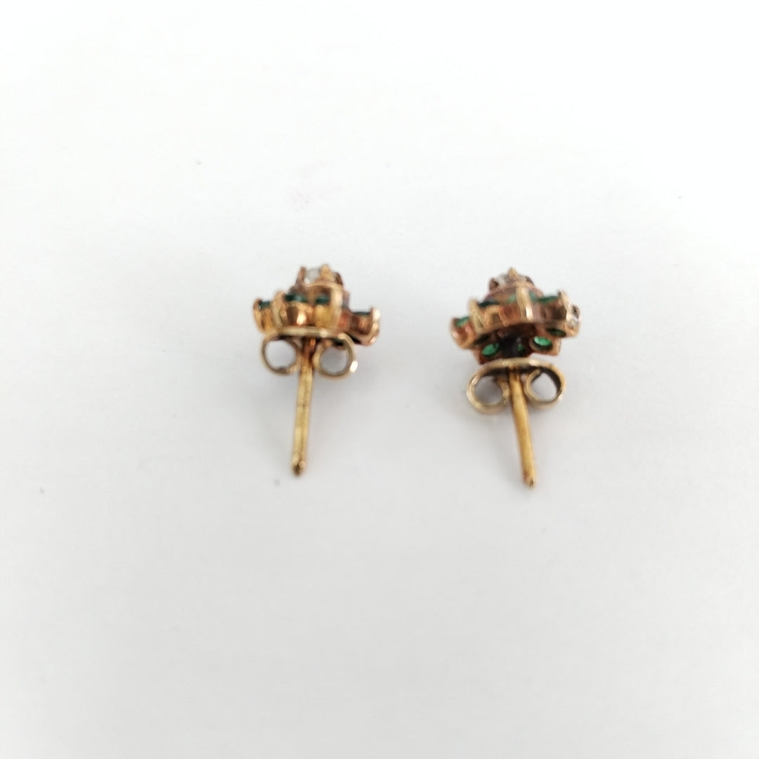 BROQUELES PAR ORO 14 K 2.3 GRMS (SEMINUEVO)