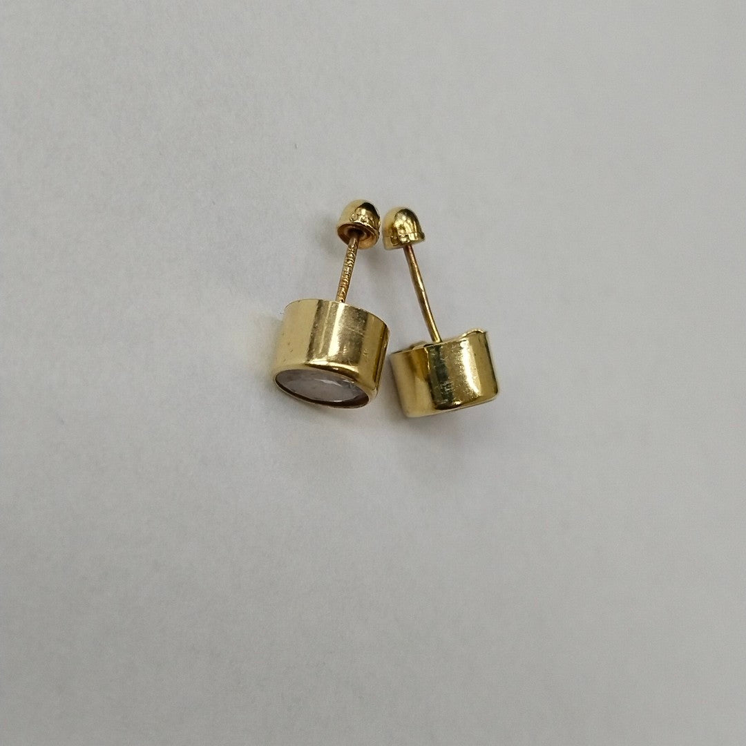 ARETES PAR ORO 10 K 1,00 GRMS (SEMINUEVO)