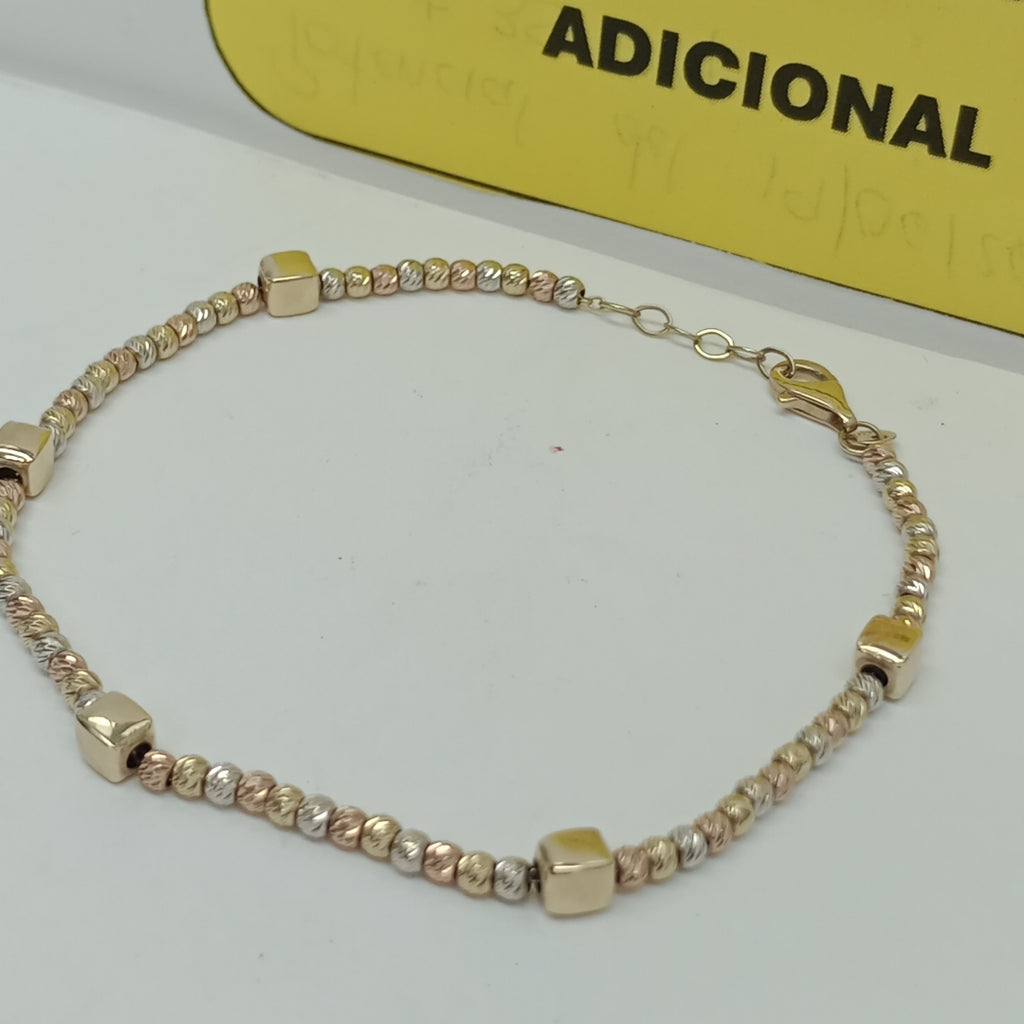 PULSERA ORO 14 K 3.8 GRMS (SEMINUEVO)