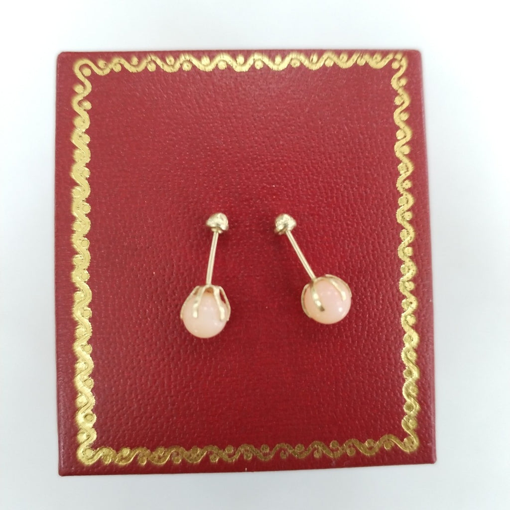 BROQUELES PAR ORO 14 K 0,60 GRMS (SEMINUEVO)