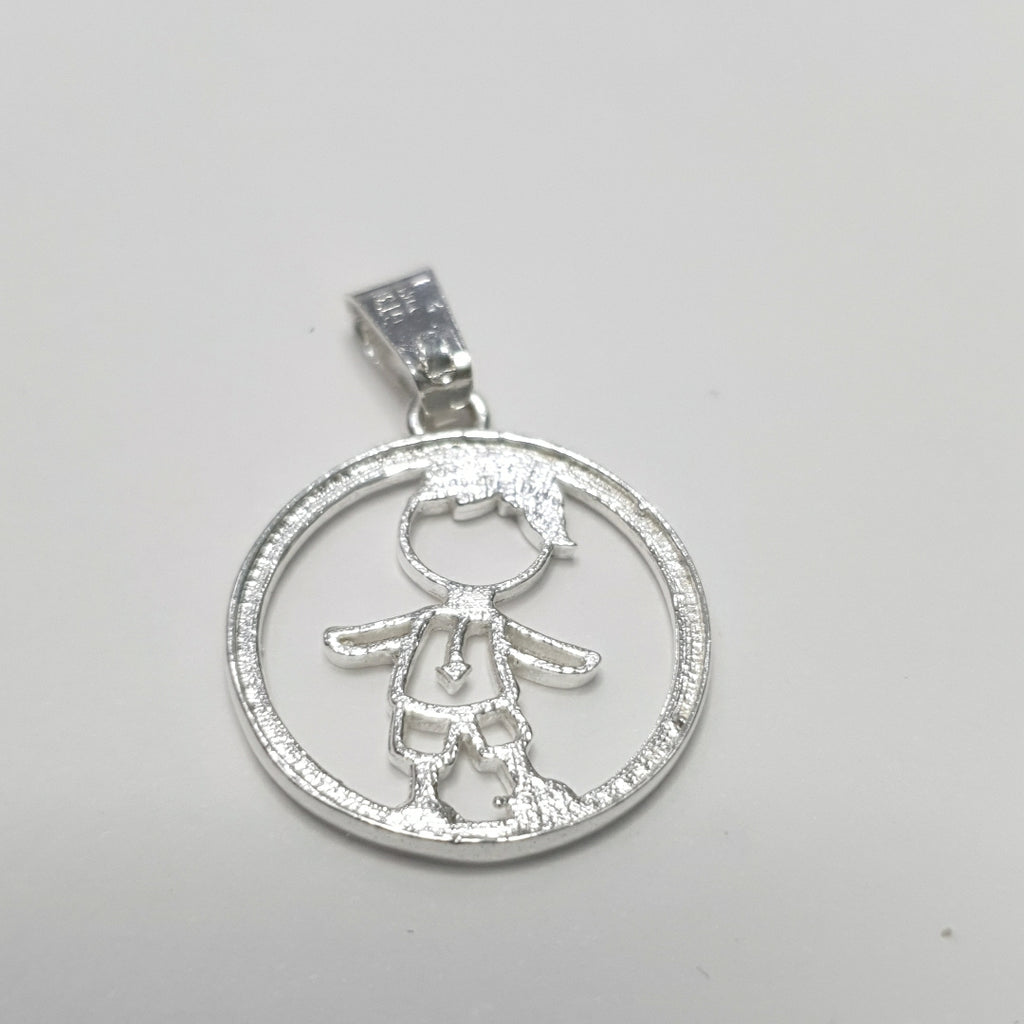 DIJE NIÑO PLATA .925 1.9 GR (NUEVO)