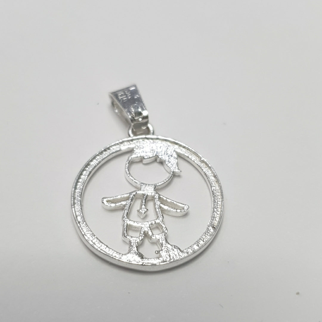 DIJE NIÑO PLATA .925 1.9 GR (NUEVO)