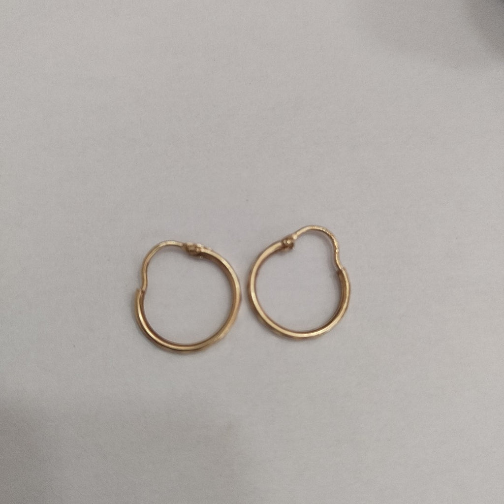 ARRACADAS PAR ORO 10 K 0,70 GRMS (SEMINUEVO)
