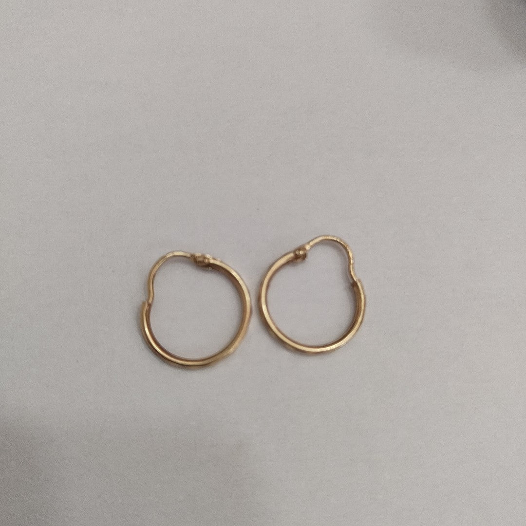ARRACADAS PAR ORO 10 K 0,70 GRMS (SEMINUEVO)