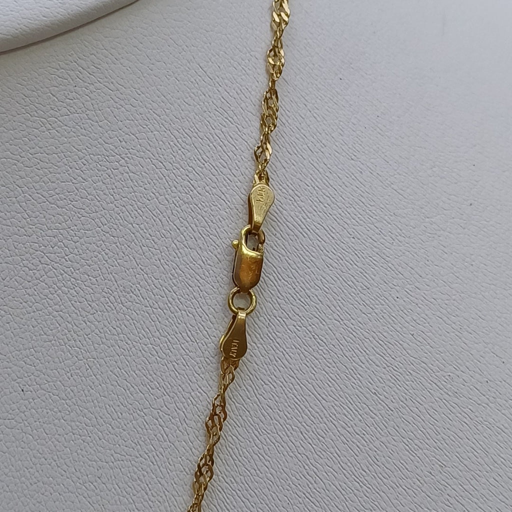 CADENA ORO 14 K 3.3 GRMS (SEMINUEVO)