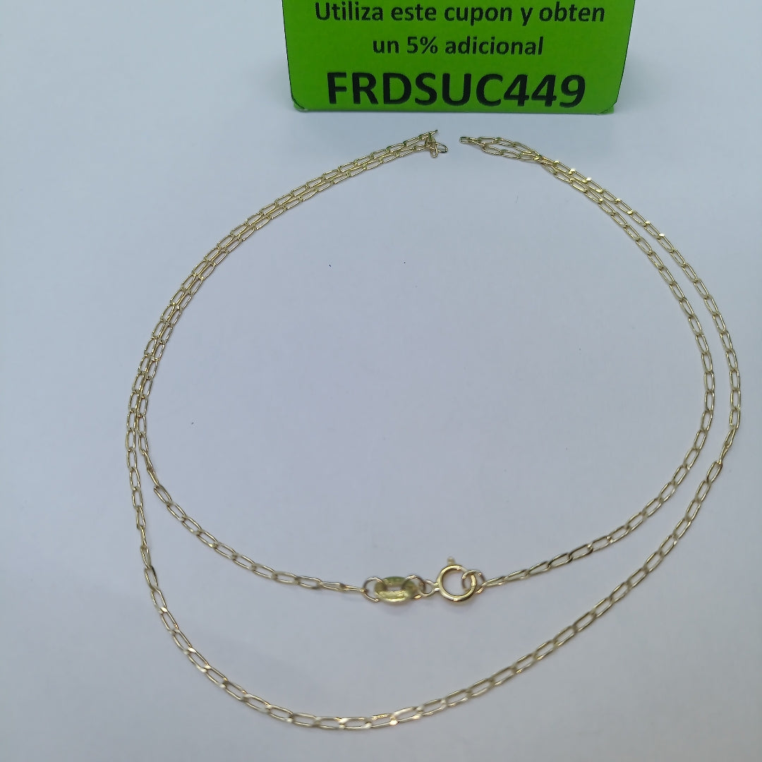 CADENA ORO 10 K 1.9 GRMS (SEMINUEVO)