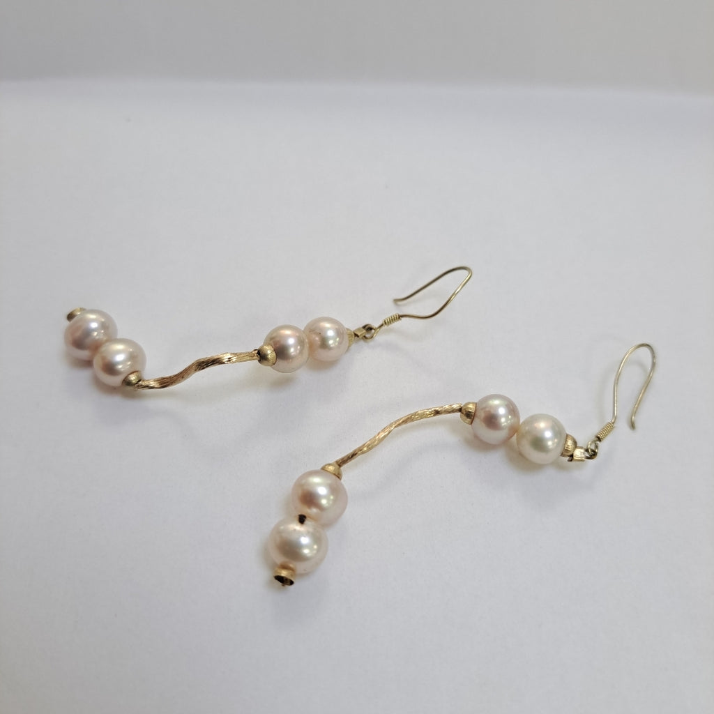 ARETES PAR ORO 10 K 4,00 GRMS (SEMINUEVO)