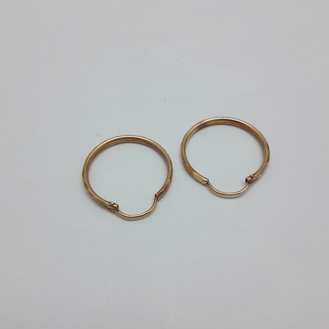 ARRACADAS PAR ORO 8 K 1,50 GRMS (SEMINUEVO)