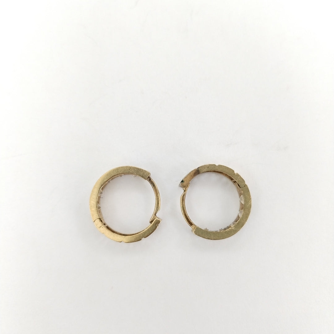 ARRACADAS PAR ORO 10 K 1,90 GRMS (SEMINUEVO)