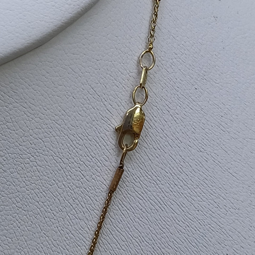 GARGANTILLA ORO 14 K 2,40 GRMS (SEMINUEVO)