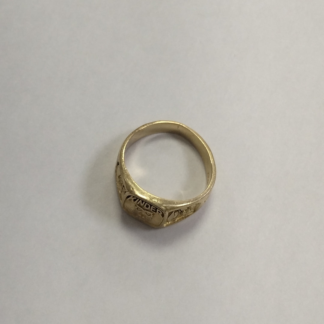 ANILLO DE GRADUACIÓN ORO 8 K 2,20 GRMS (SEMINUEVO)
