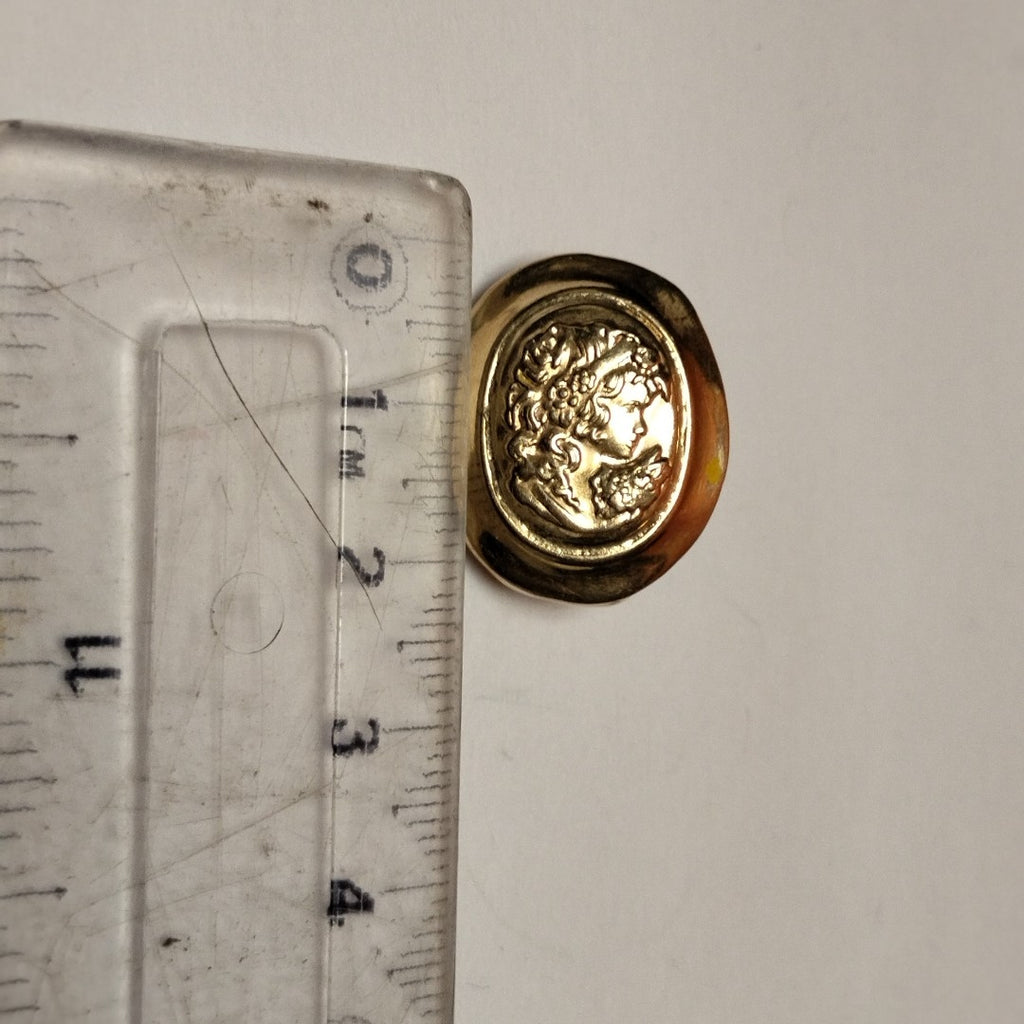 ARETES PAR ORO 14 K 4,80 GRMS (SEMINUEVO)