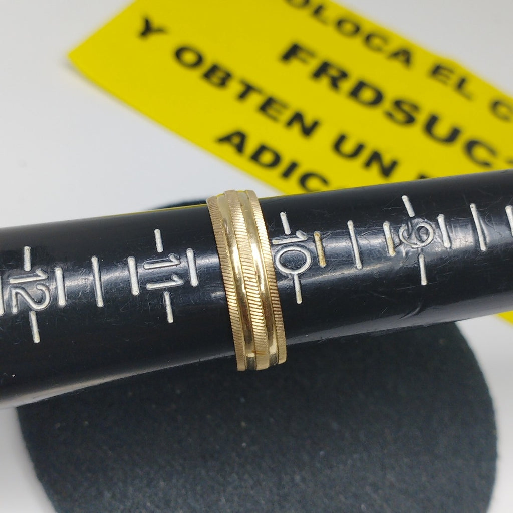 ARGOLLA ORO 10 K 2.2 GRMS (SEMINUEVO)