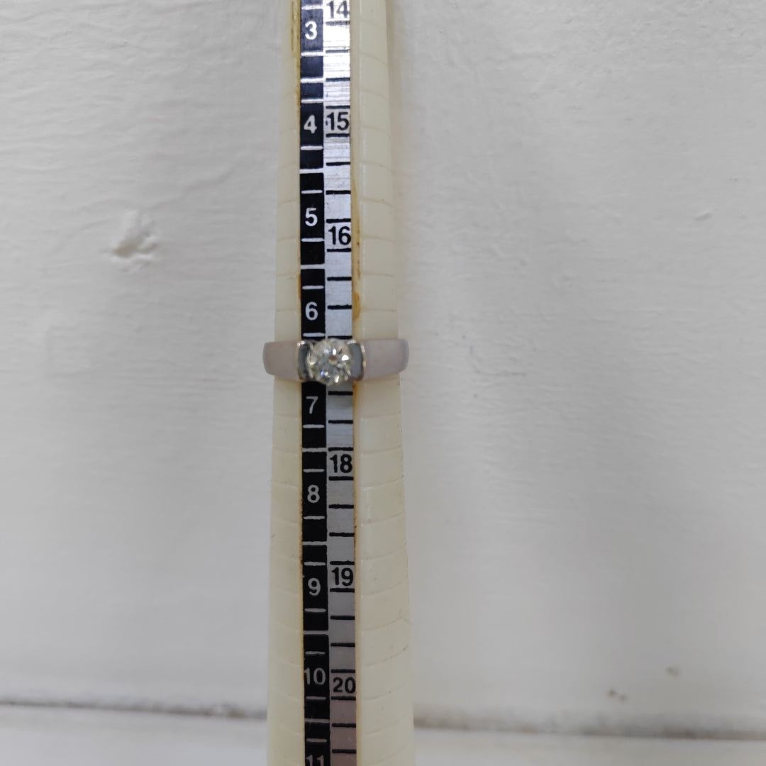 ANILLITO ORO, ORO BLANCO 18 K 4.7 GRMS (SEMINUEVO)