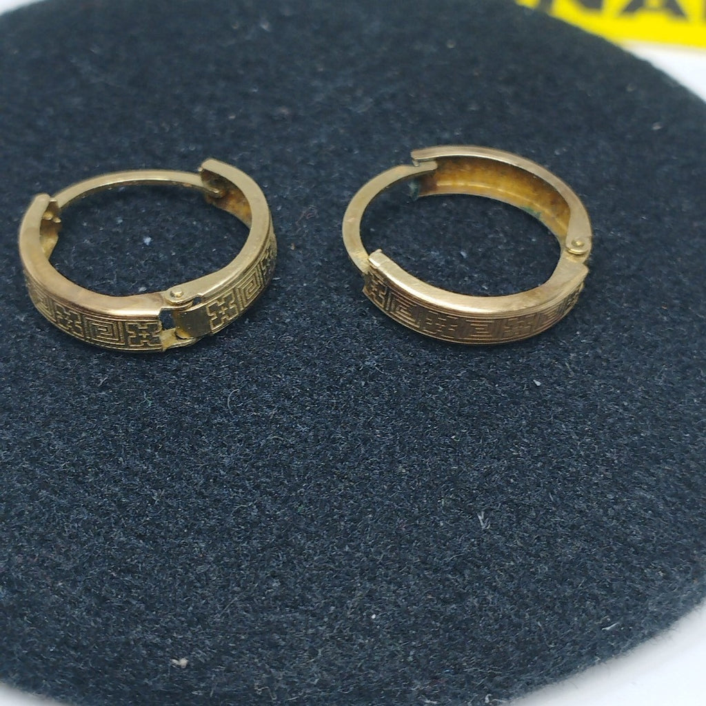 ARRACADAS PAR ORO 10 K 1.3 GRMS (SEMINUEVO)