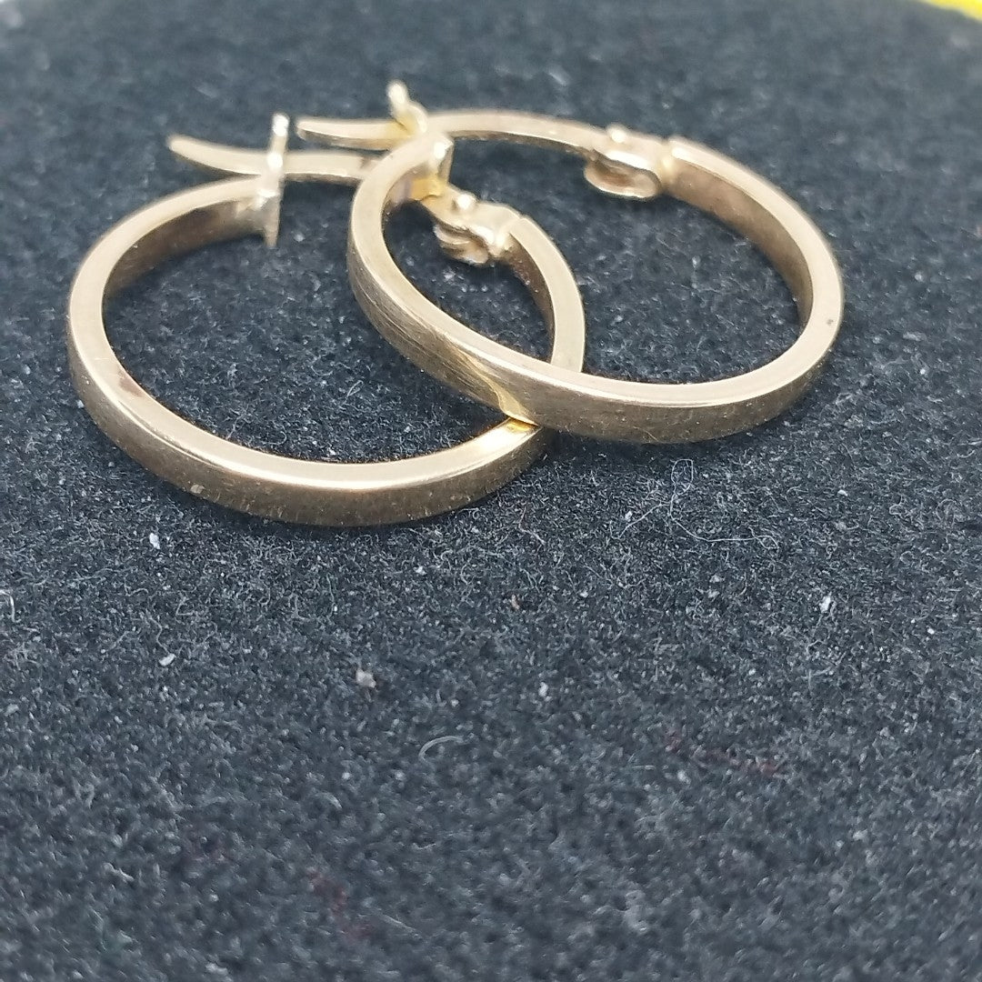 ARRACADAS PAR ORO 14 K 1.2 GRMS (SEMINUEVO)
