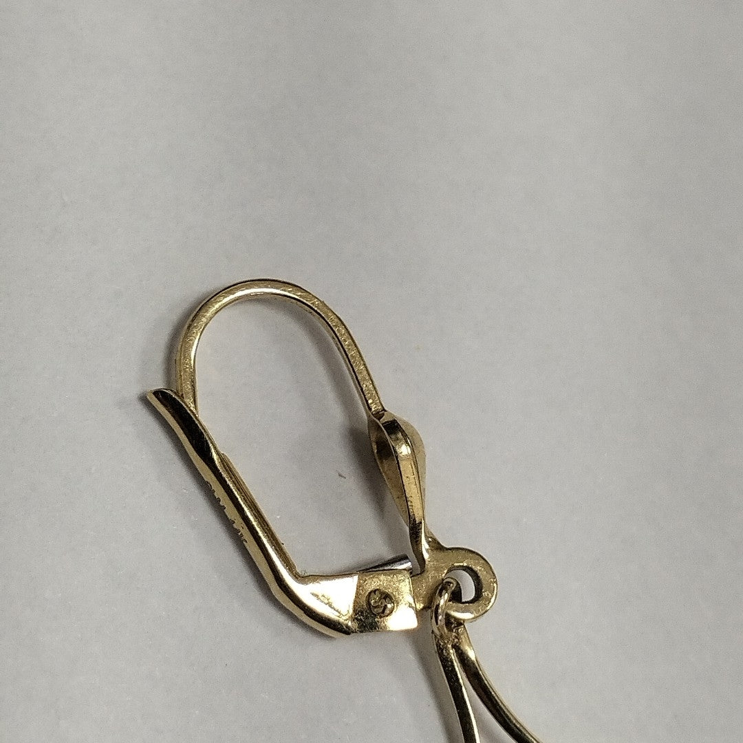 ARETES PAR ORO 14 K 2.3 GRMS (SEMINUEVO)