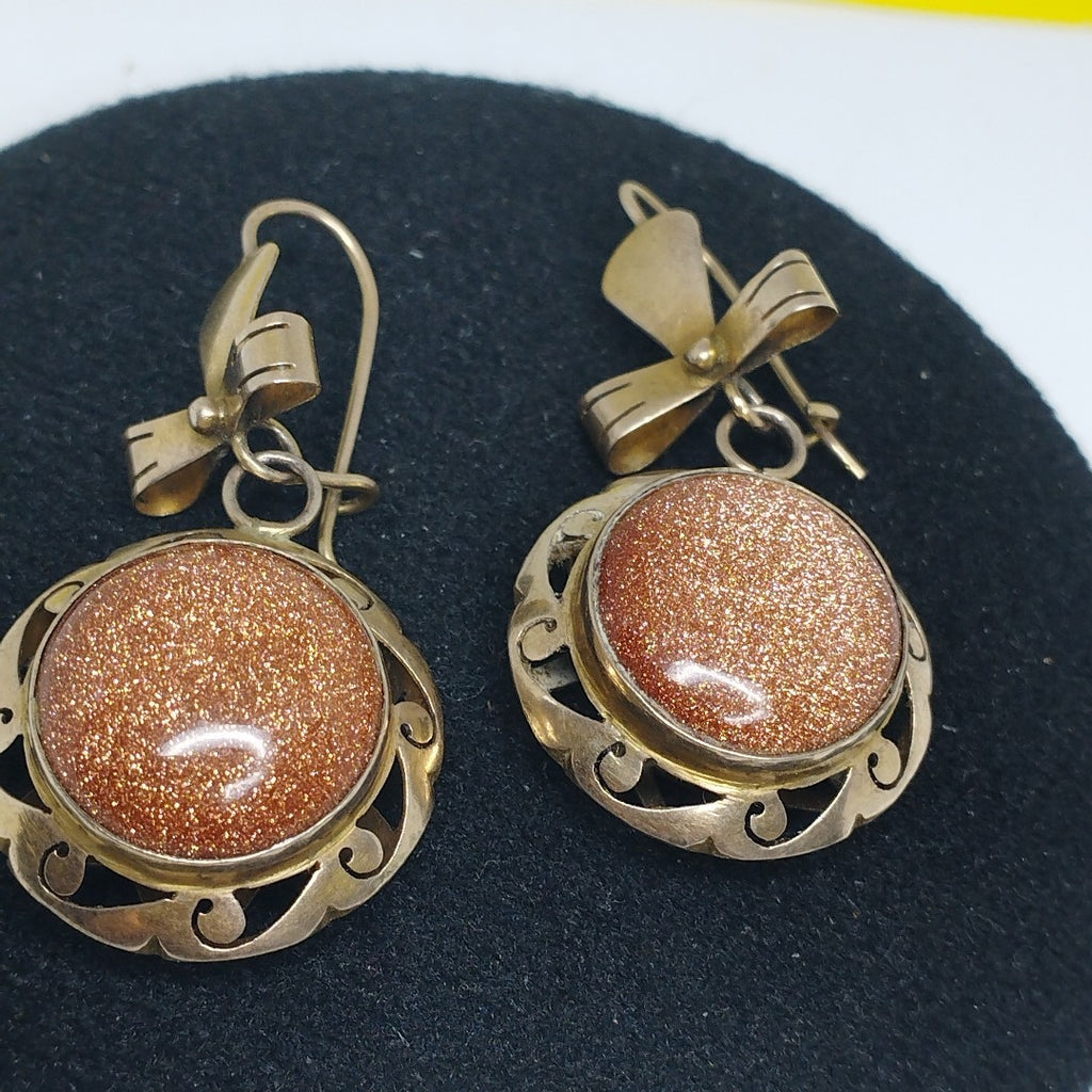 ARETES PAR ORO 8 K 8.8 GRMS (SEMINUEVO)