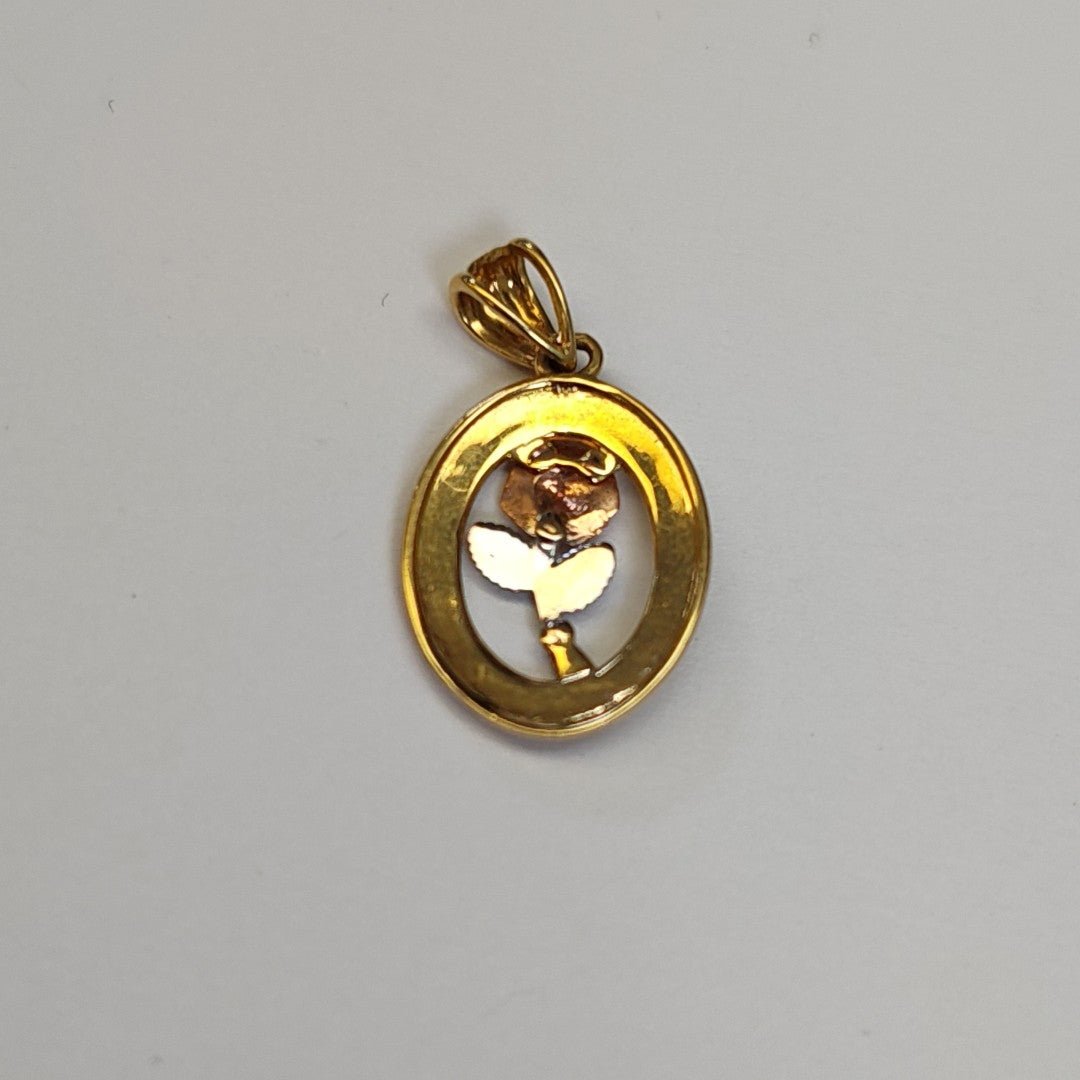 DIJE ORO COMBINADO 14 K 1.2 GRMS (SEMINUEVO)