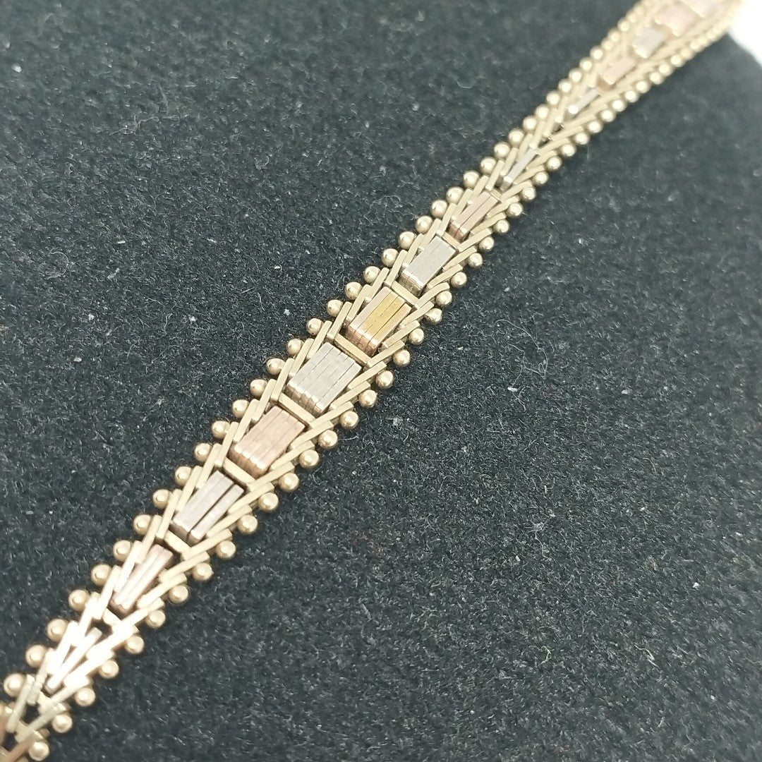 PULSERA ORO 14 K 9.1 GRMS (SEMINUEVO)