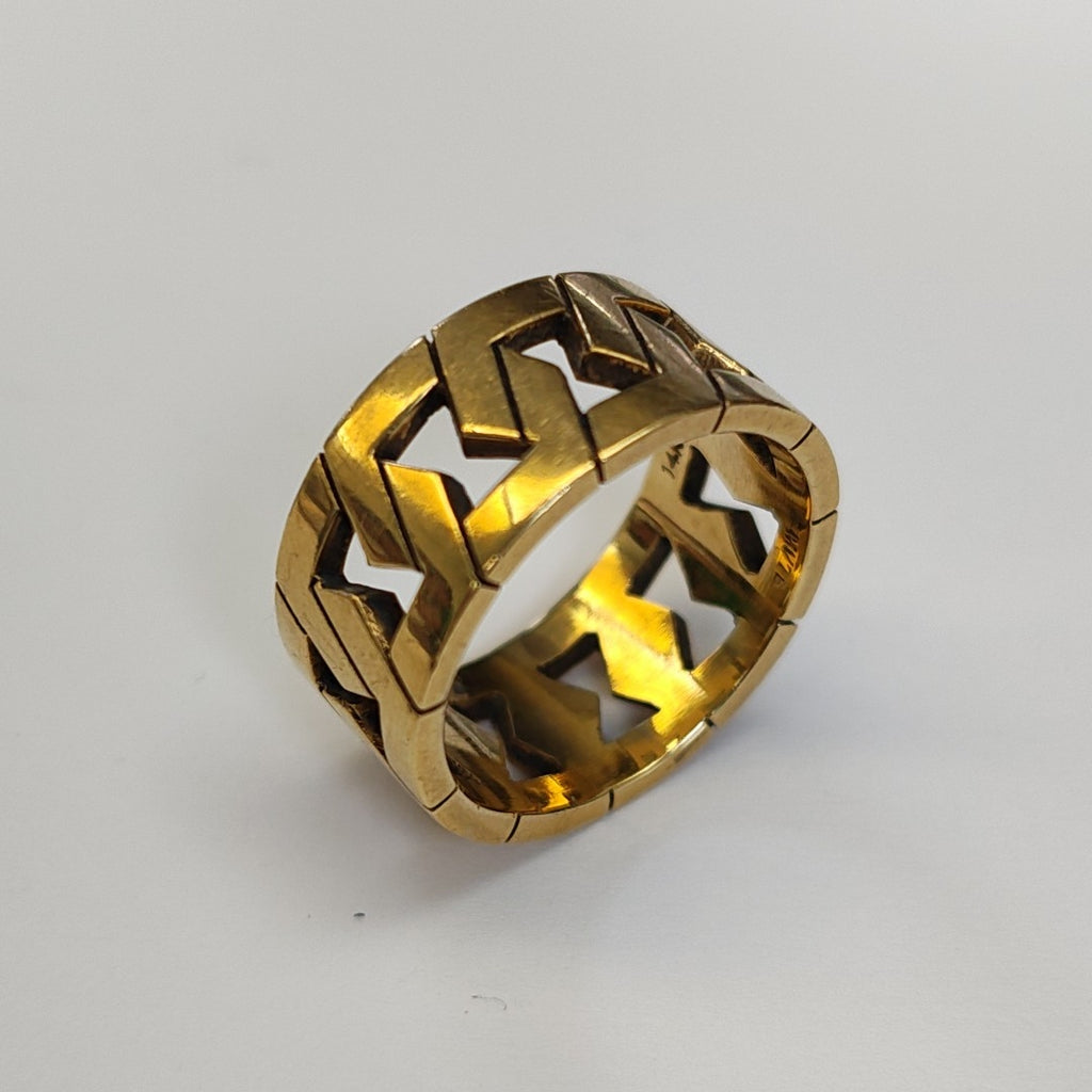 ANILLO ORO 14 K 19.7 GRMS (SEMINUEVO)