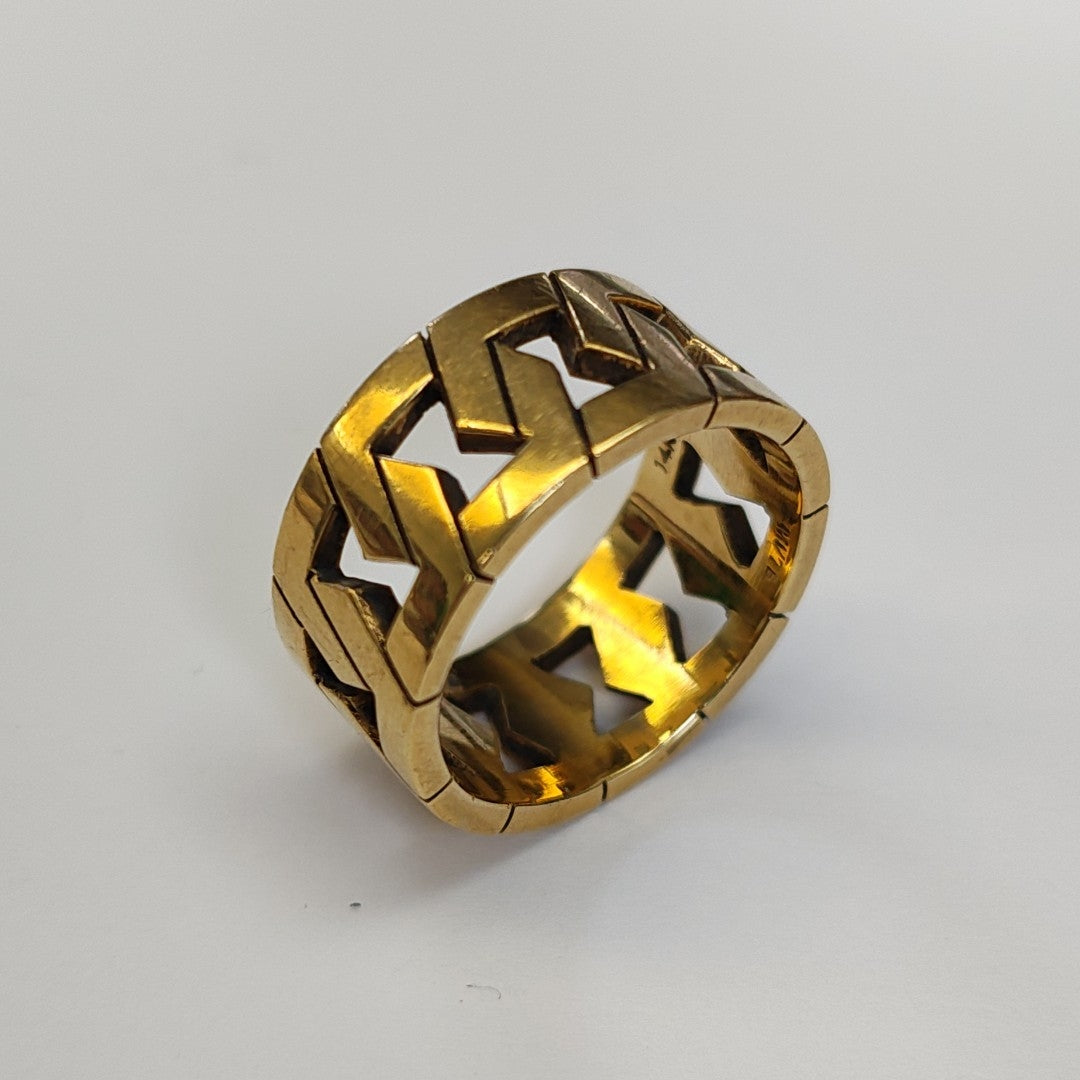 ANILLO ORO 14 K 19.7 GRMS (SEMINUEVO)