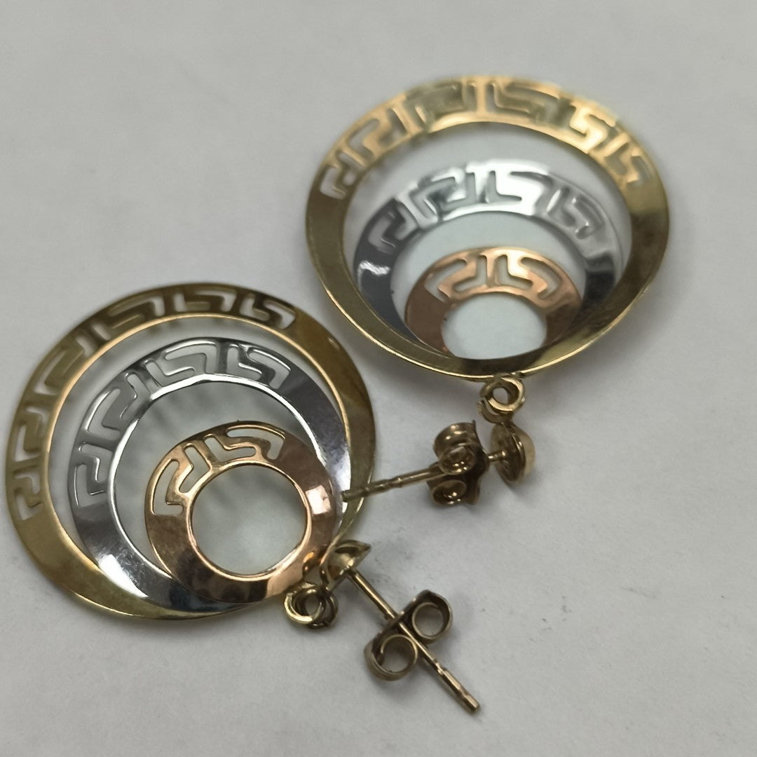 ARETES PAR ORO 10 K 2.6 GRMS (SEMINUEVO)