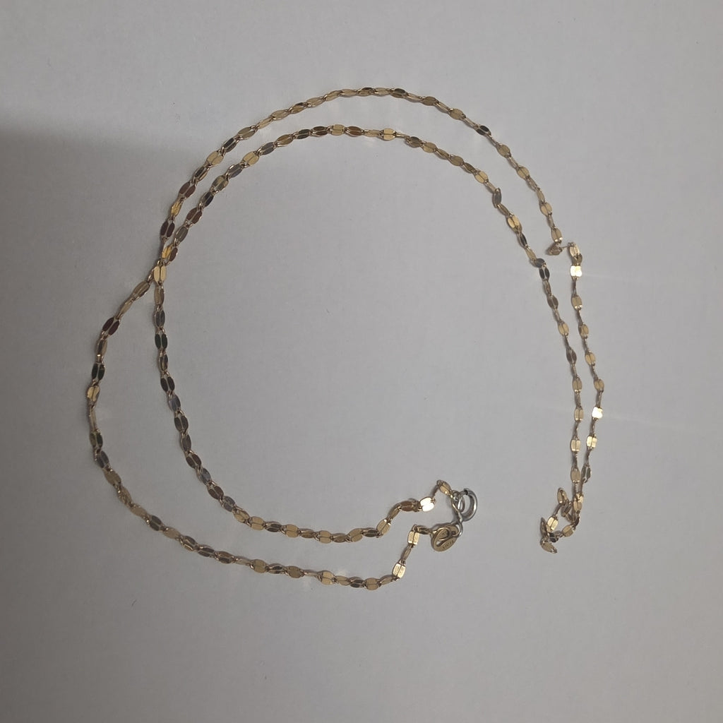CADENA ORO, ORO COMBINADO 14 K 1 GRMS (SEMINUEVO)