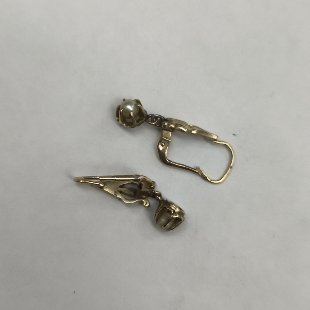 ARETES PAR ORO 8 K 2.6 GRMS (SEMINUEVO)