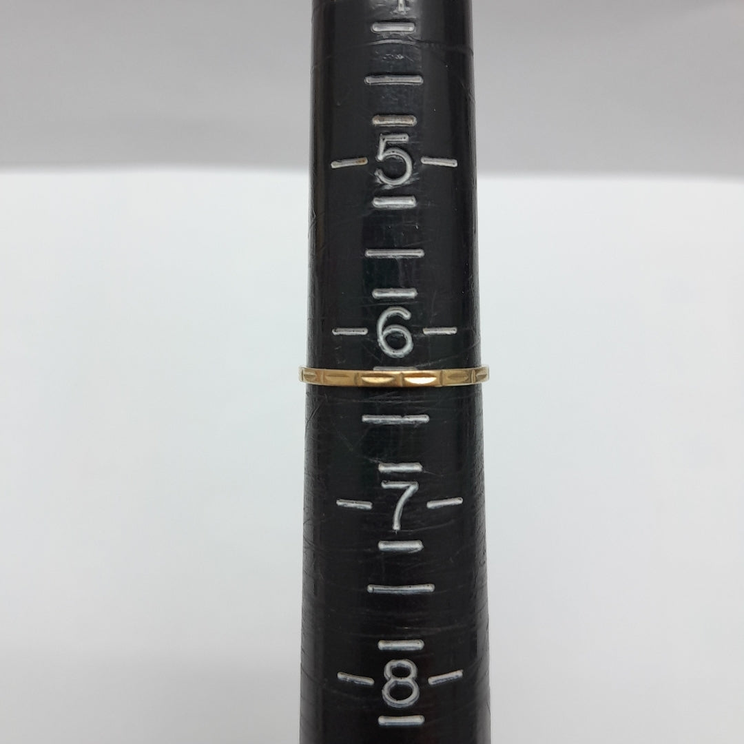 ARGOLLA ORO 10 K 0.6 GRMS (SEMINUEVO)