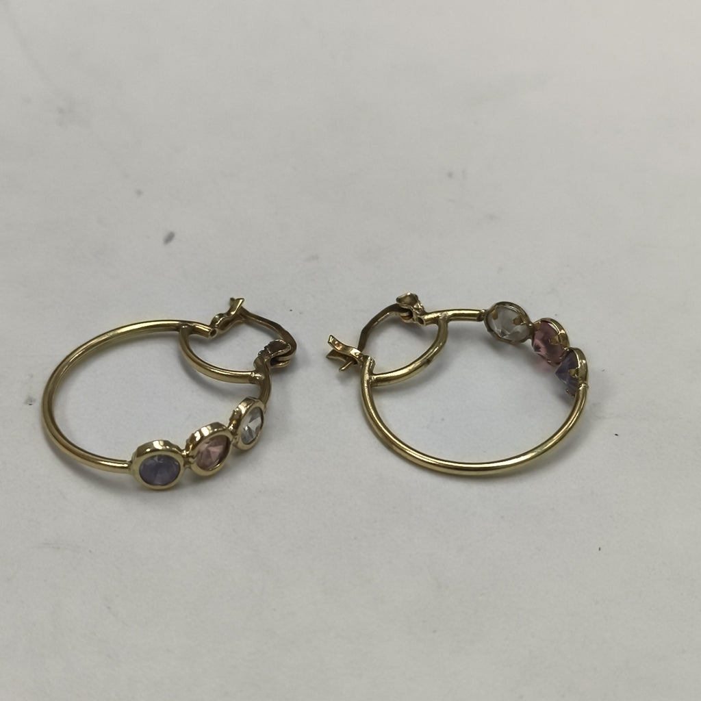ARRACADAS PAR ORO 10 K 3.2 GRMS (SEMINUEVO)
