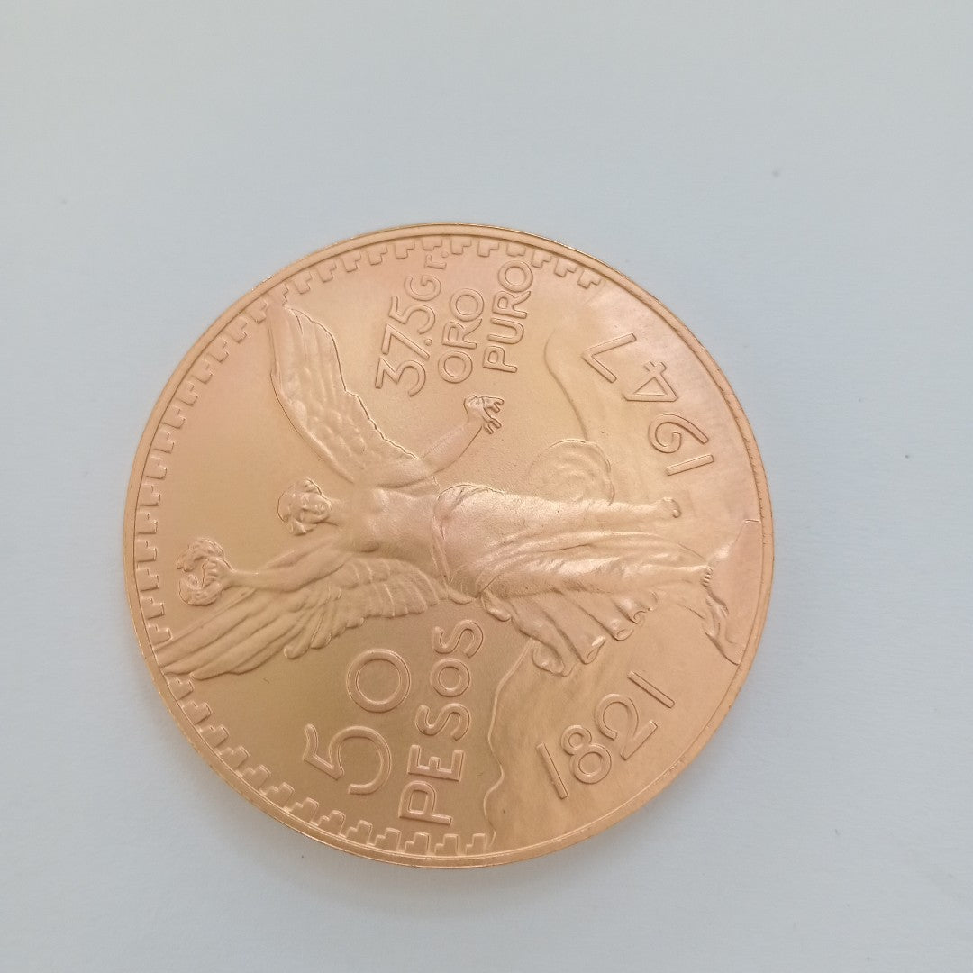 K1 41.6 GRMS 21 K IDENTIFICACIÓN MONEDA NOMINATIVA MATERIALES ORO CAN (SEMINUEVO)