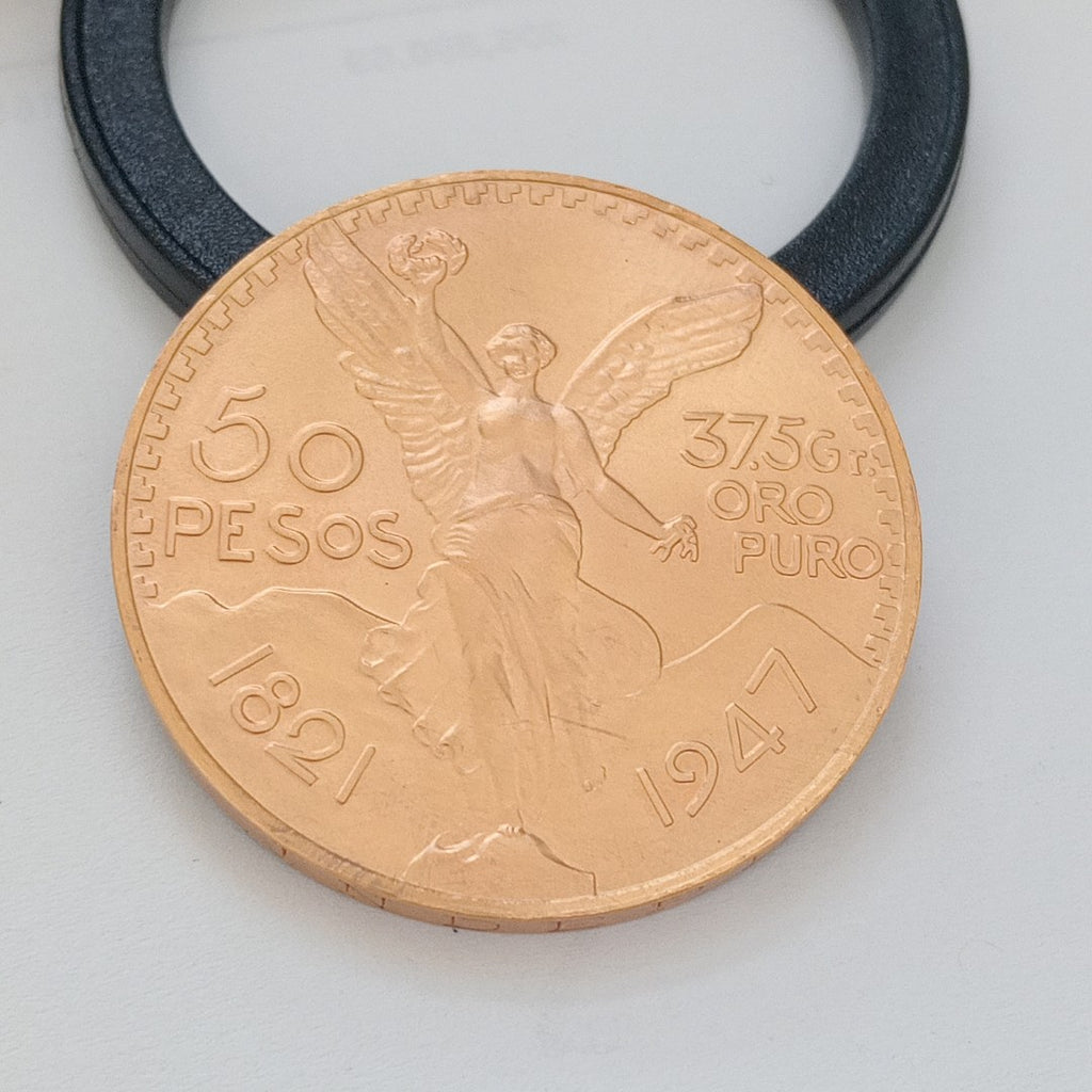 K1 41.6 GRMS 21 K IDENTIFICACIÓN MONEDA NOMINATIVA MONEDAS PESOS 50 PESO (SEMINUEVO)