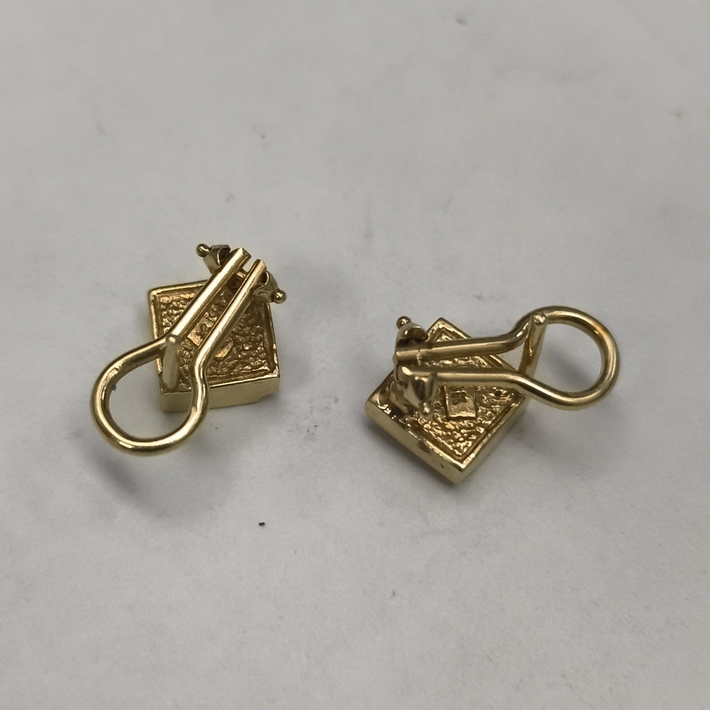 ARETES PAR ORO 14 K 6.8 GRMS (SEMINUEVO)