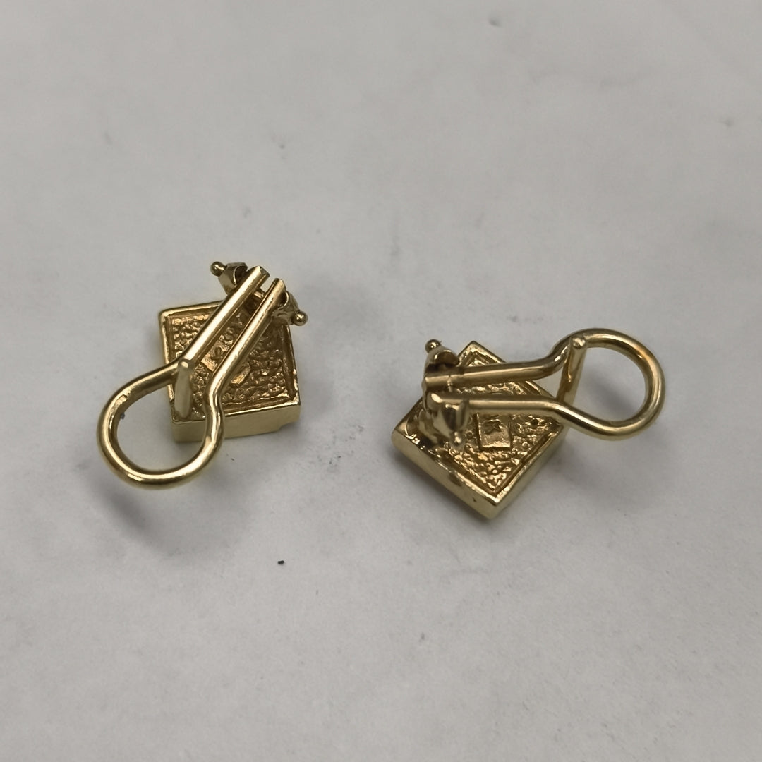 ARETES PAR ORO 14 K 6.8 GRMS (SEMINUEVO)