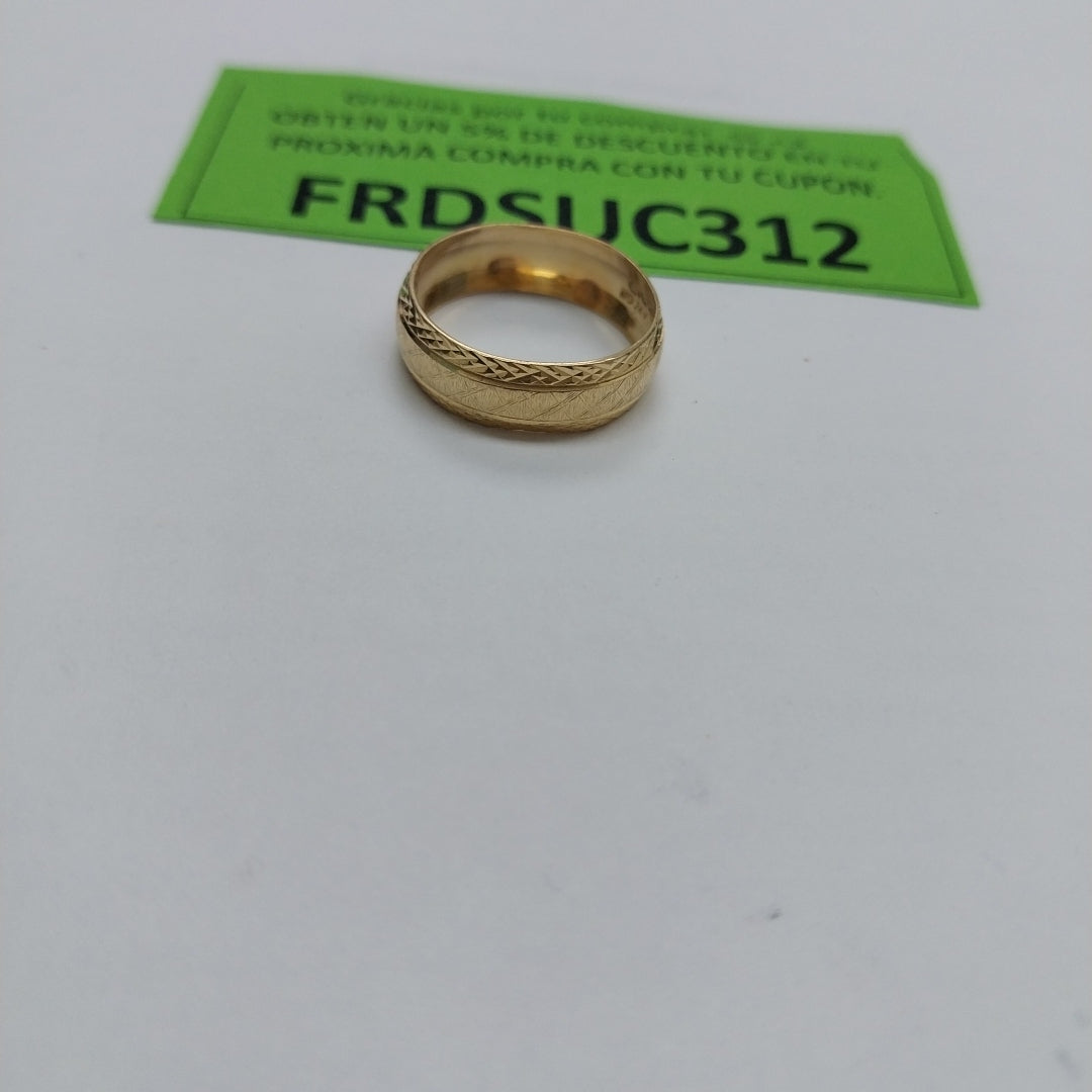 ARGOLLA ORO 14 K 1.9 GRMS (SEMINUEVO)