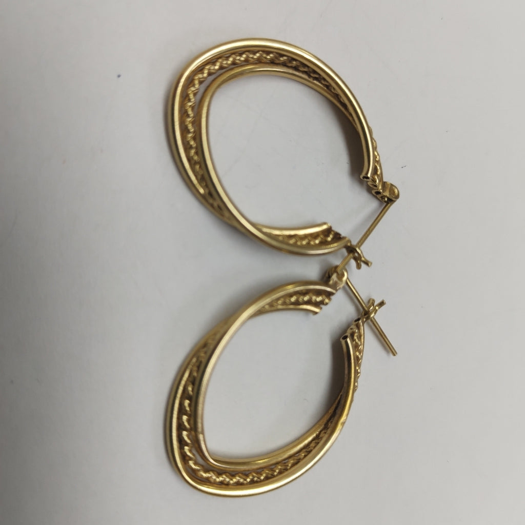 ARRACADAS PAR ORO 10 K 3,80 GRMS (SEMINUEVO)
