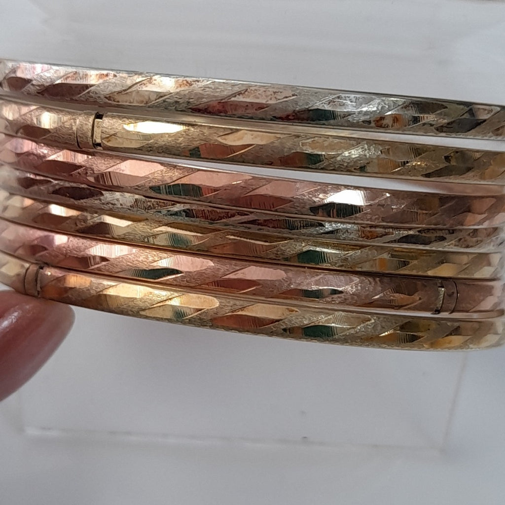 SEMANARIO DE PULSERAS ORO 10 K 33.3 GRMS (SEMINUEVO)