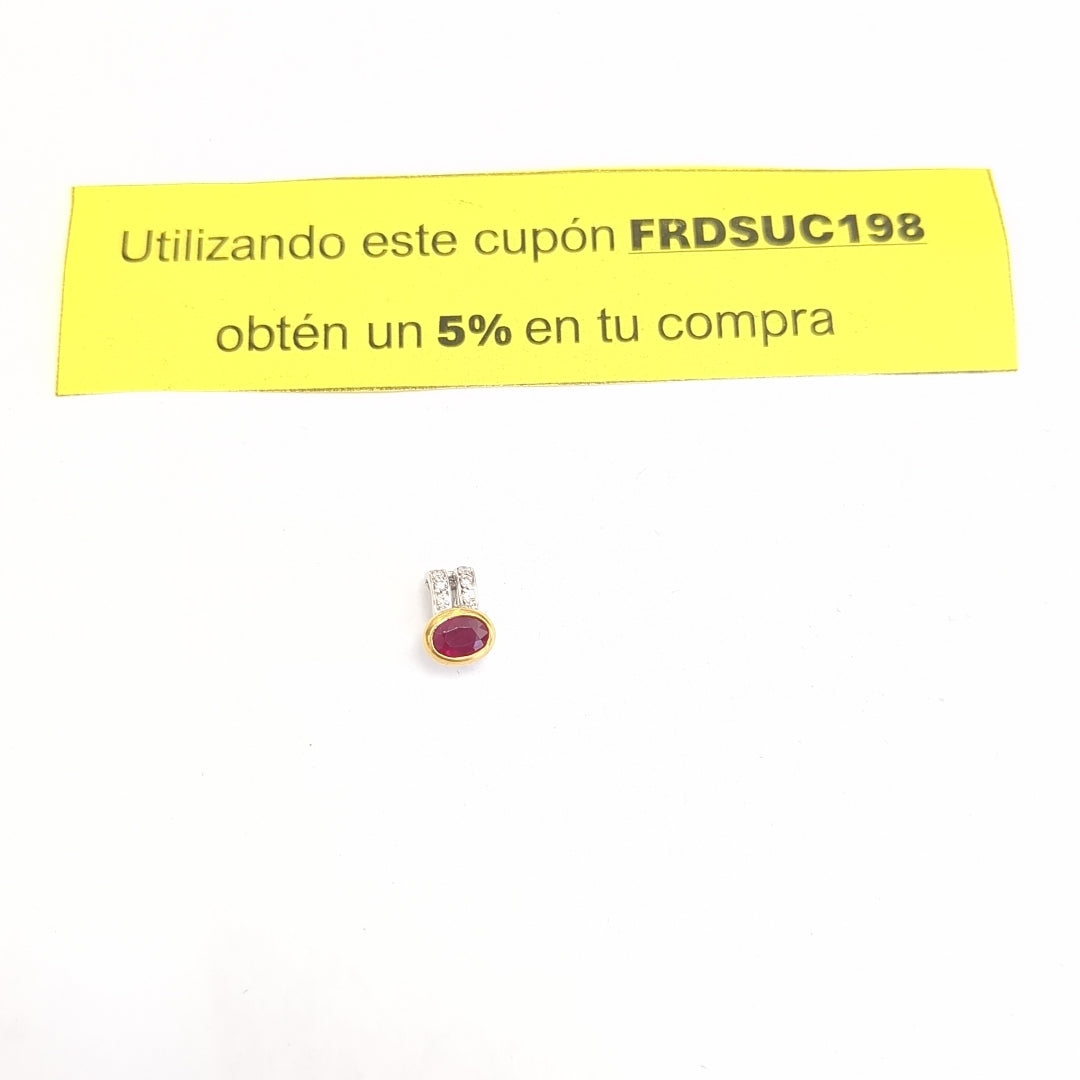 DIJE ORO BLANCO 18 K 2.5 GRMS (SEMINUEVO)