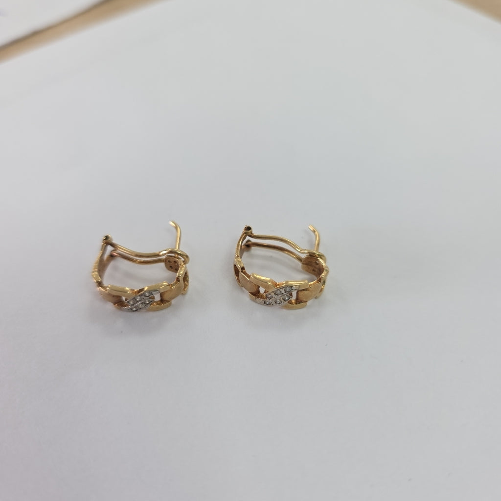 ARETES PAR ORO 14 K 4.5 GRMS (SEMINUEVO)
