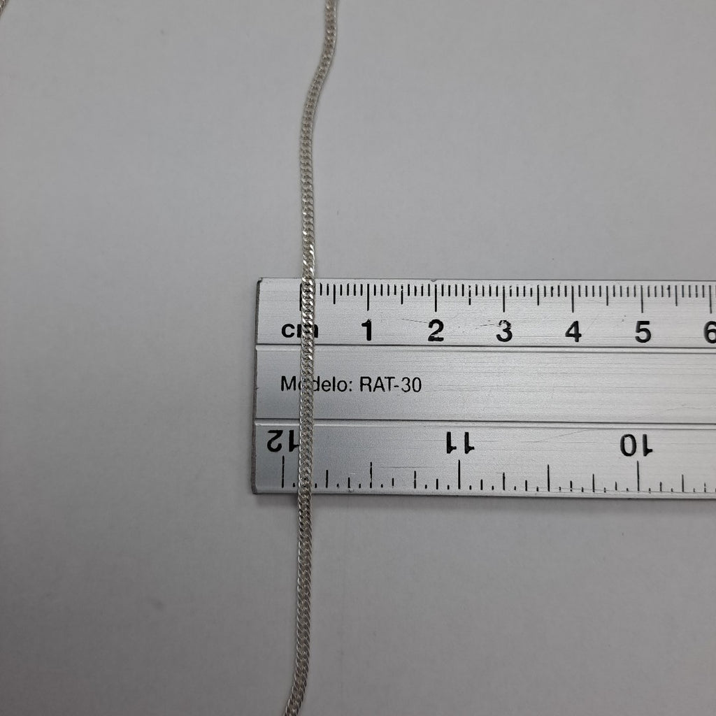CADENA BARBADA PLATA .925 60 CM 5.02 GR (NUEVO)