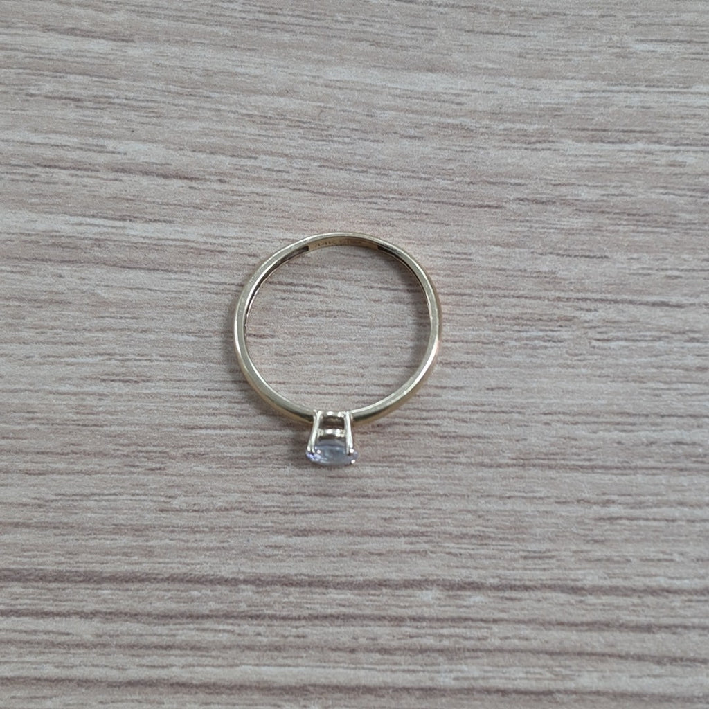 SOLITARIO ORO 14 K 1.1 GRMS (SEMINUEVO)