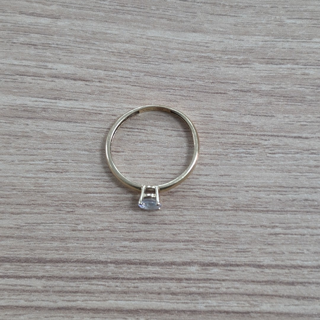 SOLITARIO ORO 14 K 1.1 GRMS (SEMINUEVO)