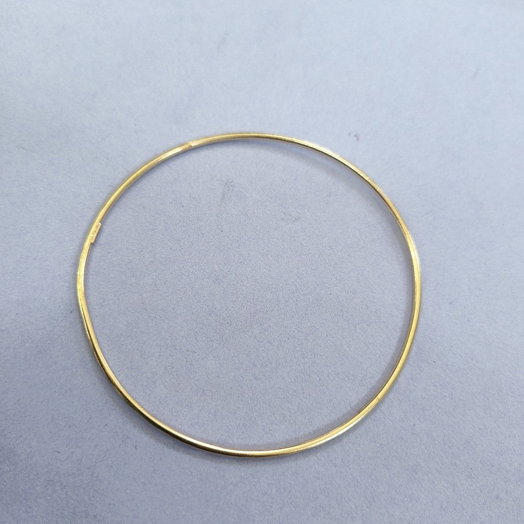 PULSERA RIGIDA ORO 10 K 2.2 GRMS (SEMINUEVO)